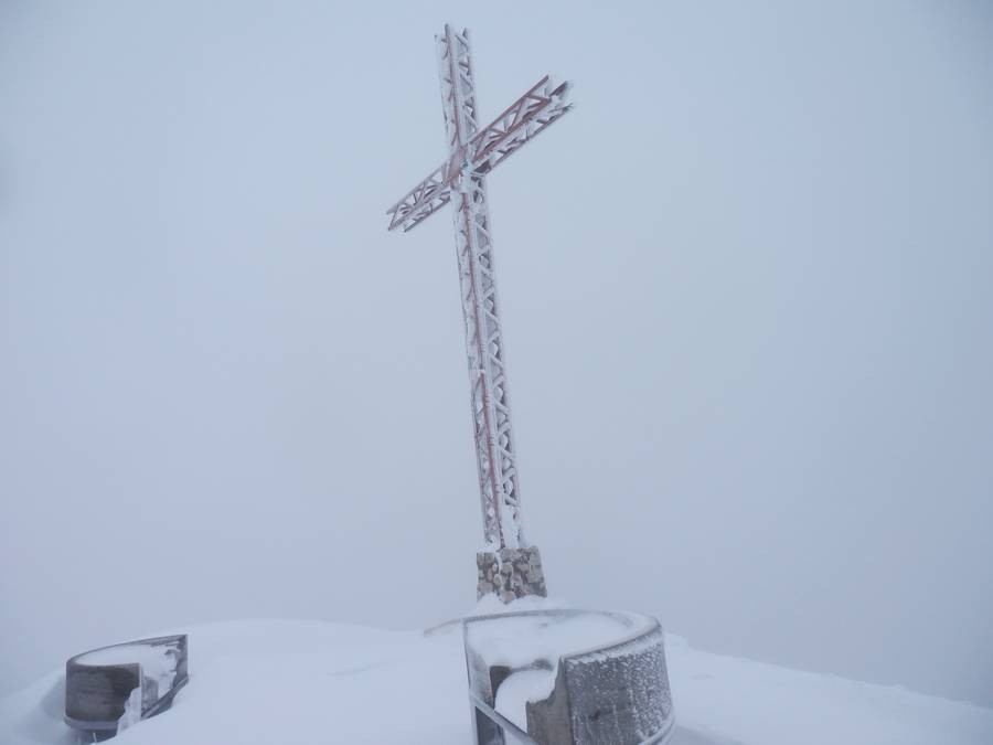 Originale cette arrivée directe à la croix