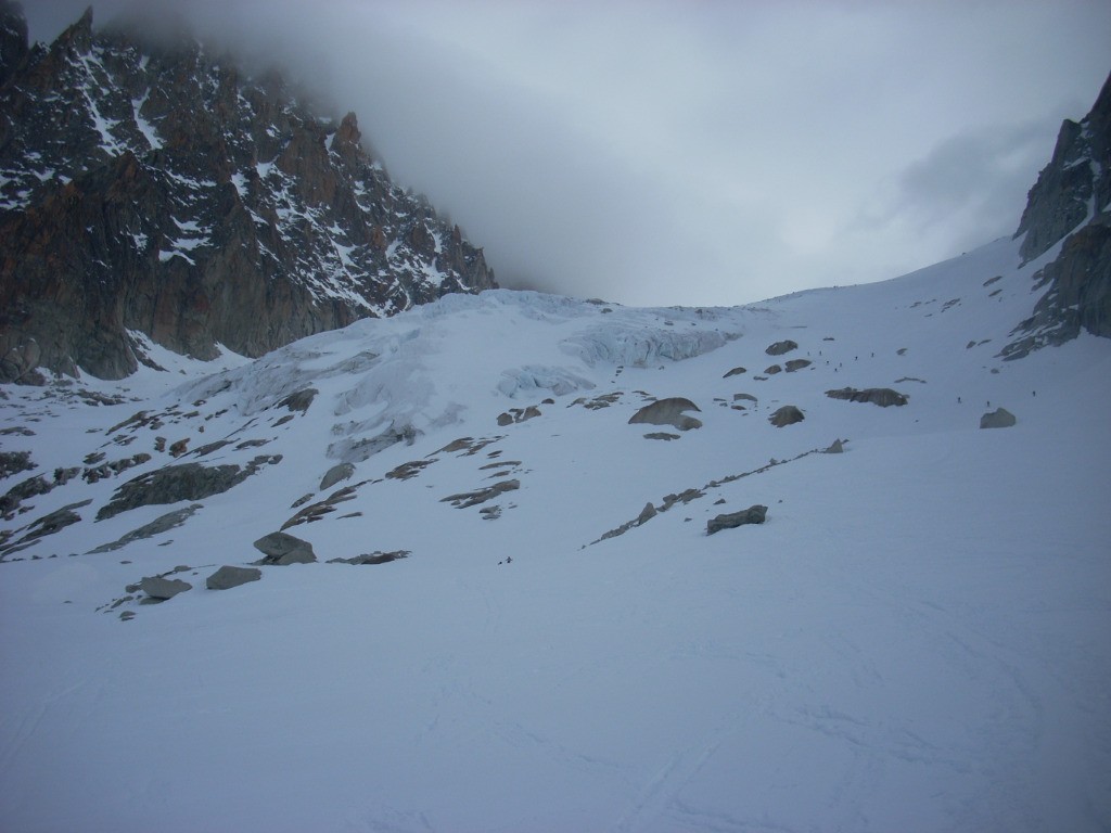 Langue glaciaire du Glacier du Chardonnet