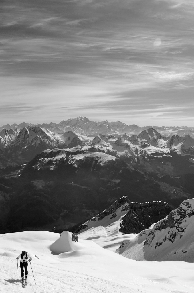 Ciel, le Mont-Blanc !