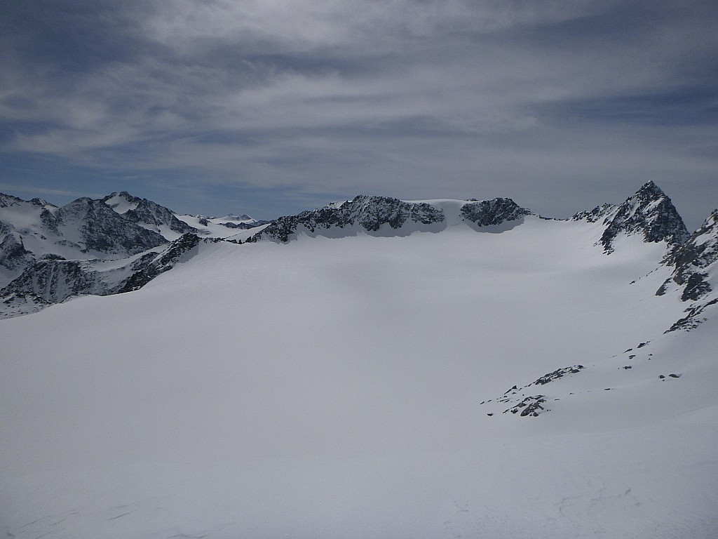 Glacier de Lüsens, partie haute
