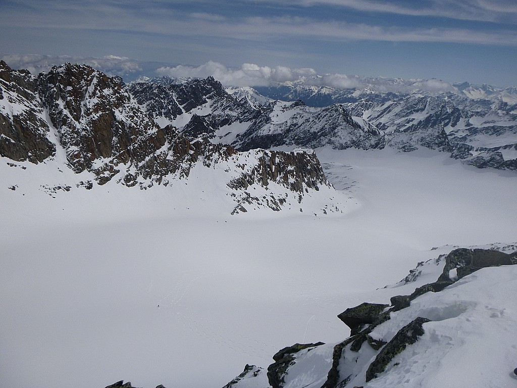 Glacier de Lüsens, partie basse