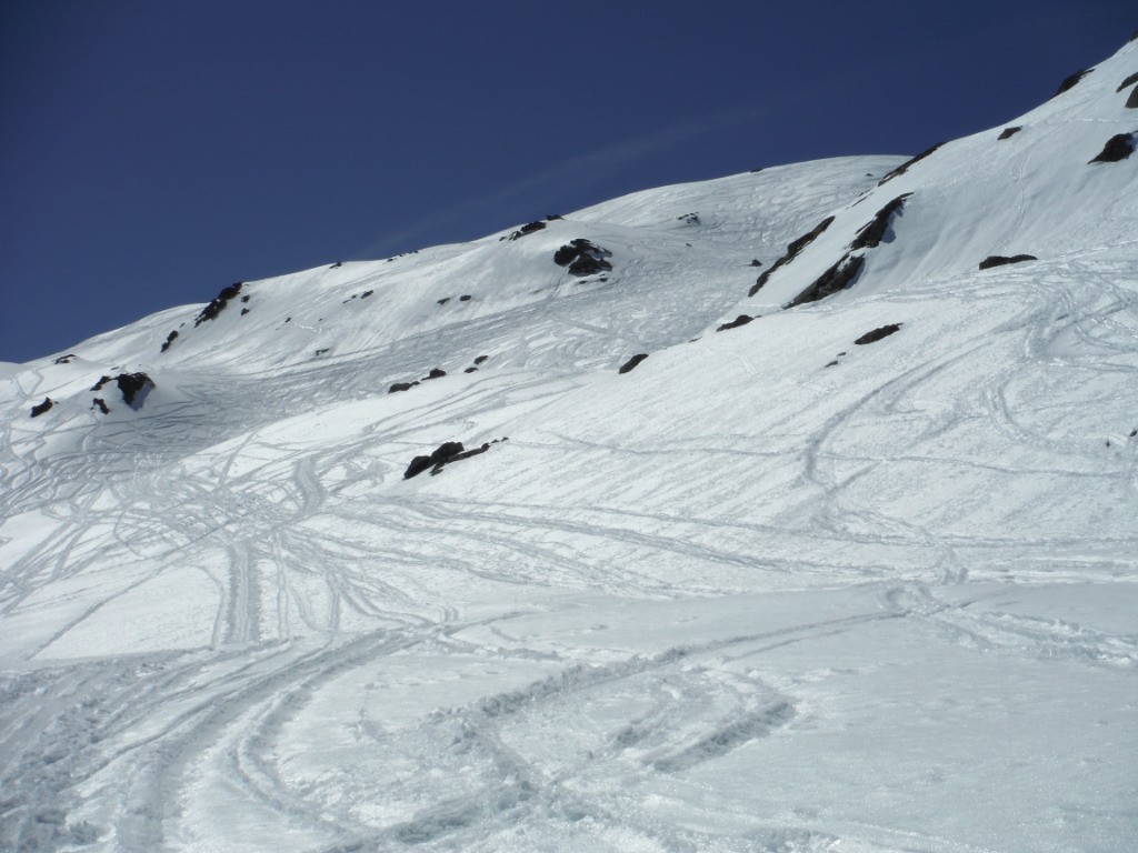 Bon ski au col