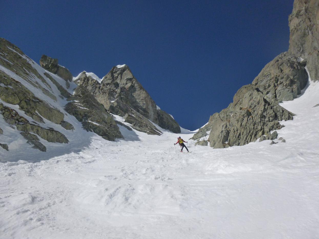 pas très lisse mais la neige est déjà revenue