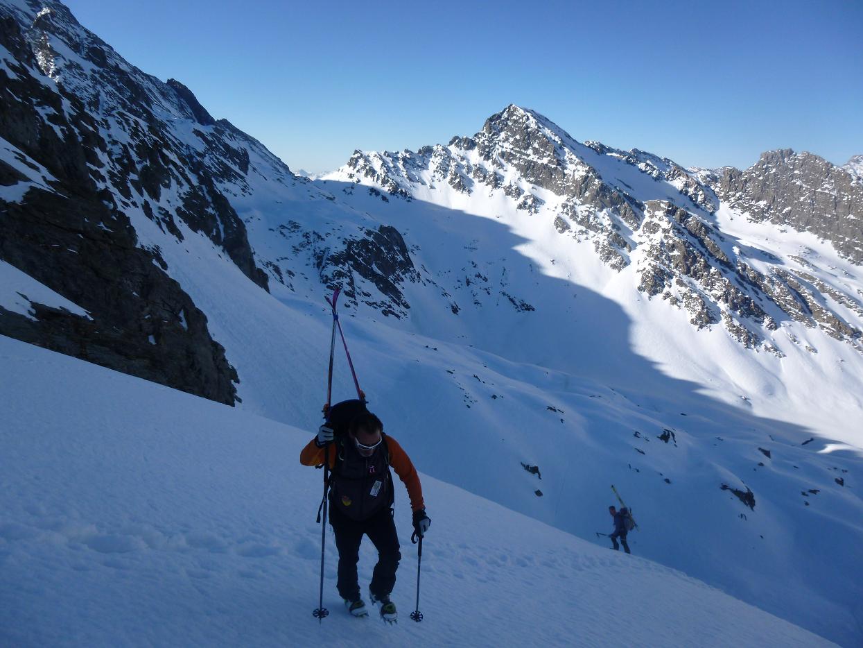 fredo et billy devant la pointe joanne et le col valante