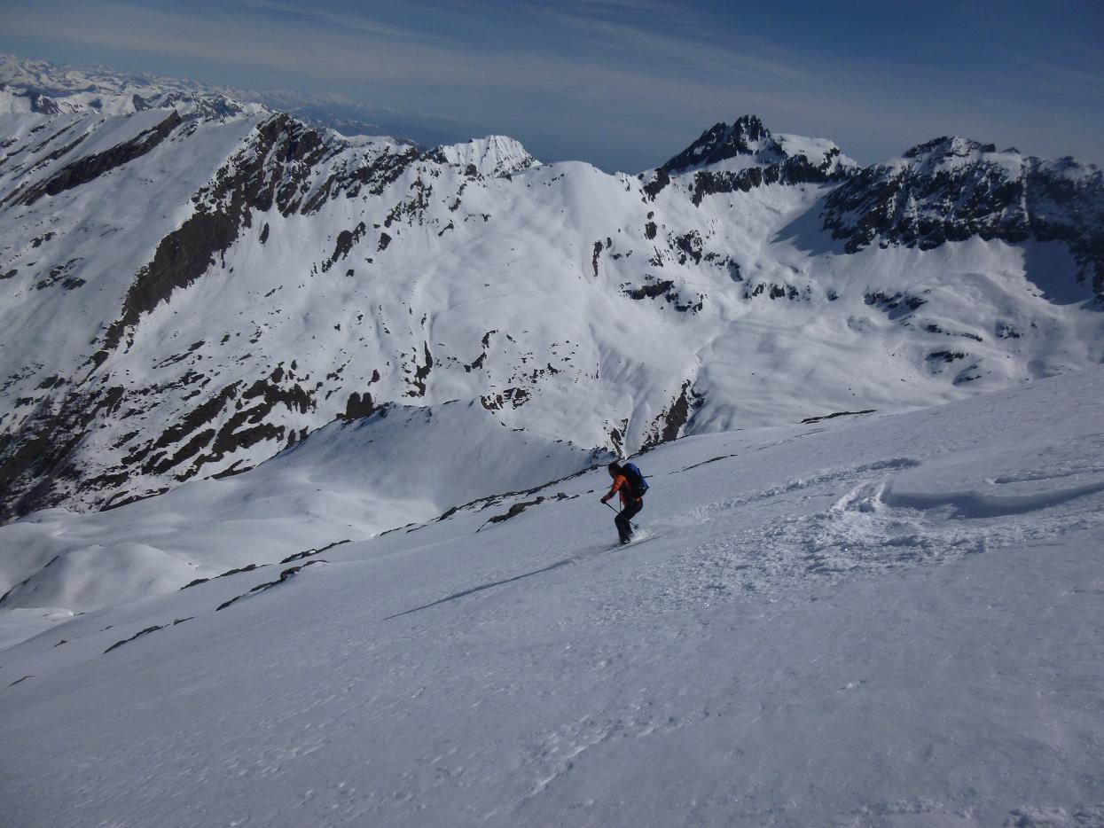 mais quelques mètres plus bas ,bonne poudre