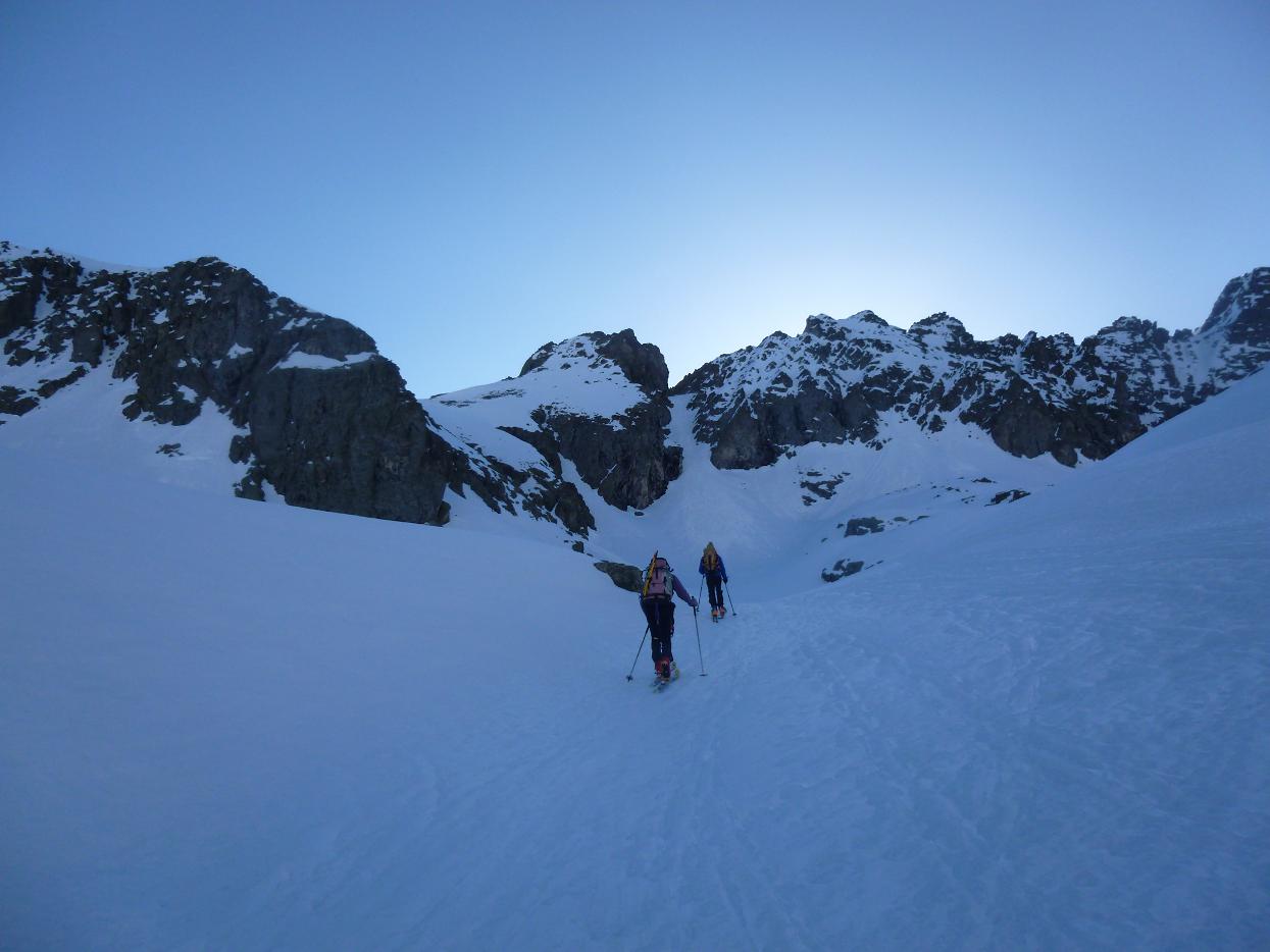 en direction du couloir du porc 