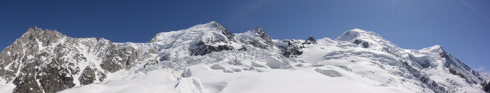 Aiguille du Midi, Trois Monts, Goûter