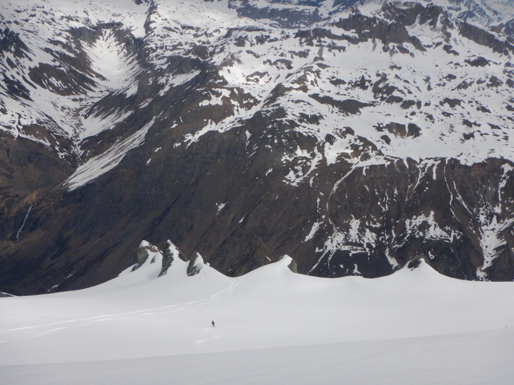 Glacier de la Pougne : on est content!