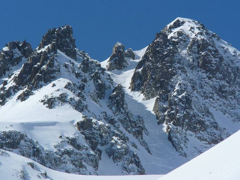 Vue d'ensemble : C'est raide mais assez court.
