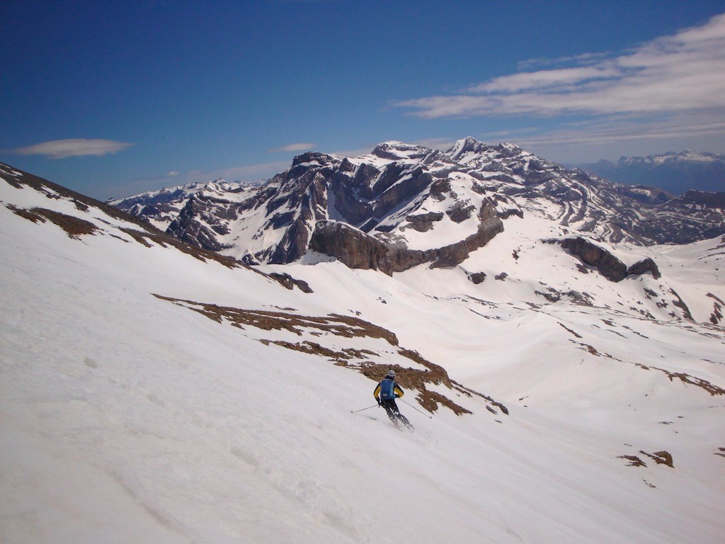 En fond le Monte Perdido