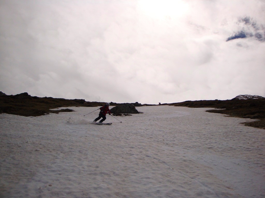 Descente du petit couloir