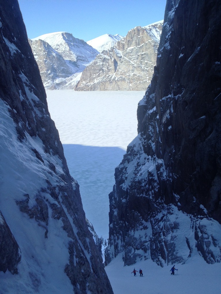 Avec vue sur une banquise de 10 kilomètres de large.
Photo de François Kern