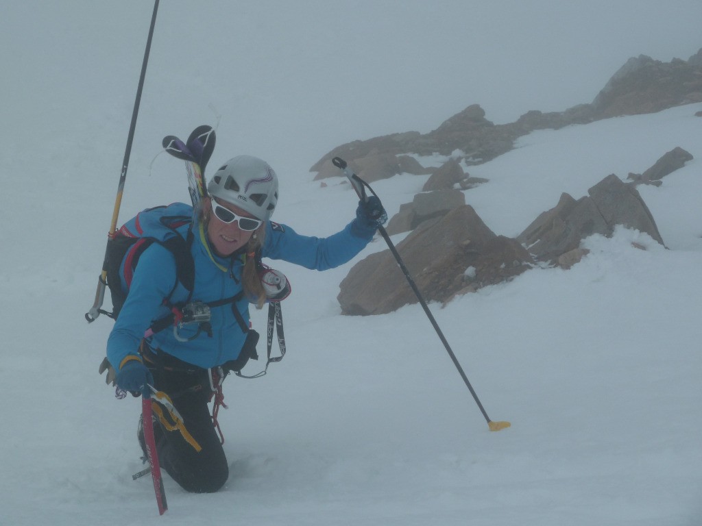 Col Tonini : Karine en termine