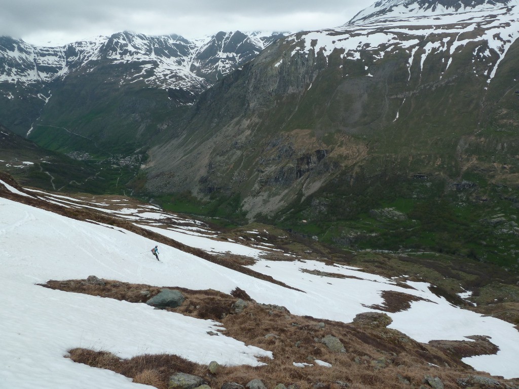 L'état des lieux de la descente versant Picherses