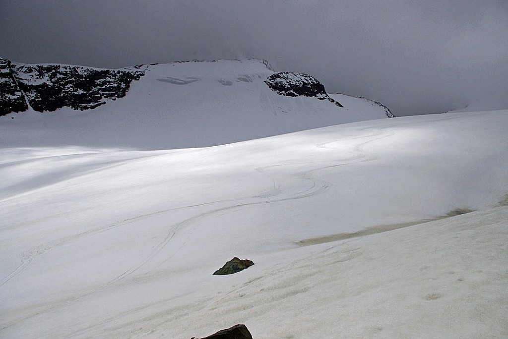Ambiances sur glacier Tradzo... Une isolation innouie!