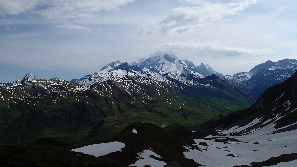 Vu sur le Mont Blanc vers 9h00