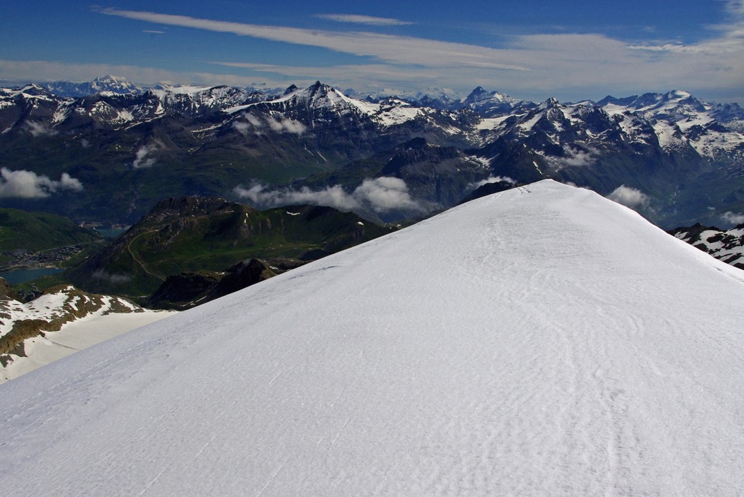 Summit... du Lac de Tignes au Grand Paradis... Diagonale de l'Alpe