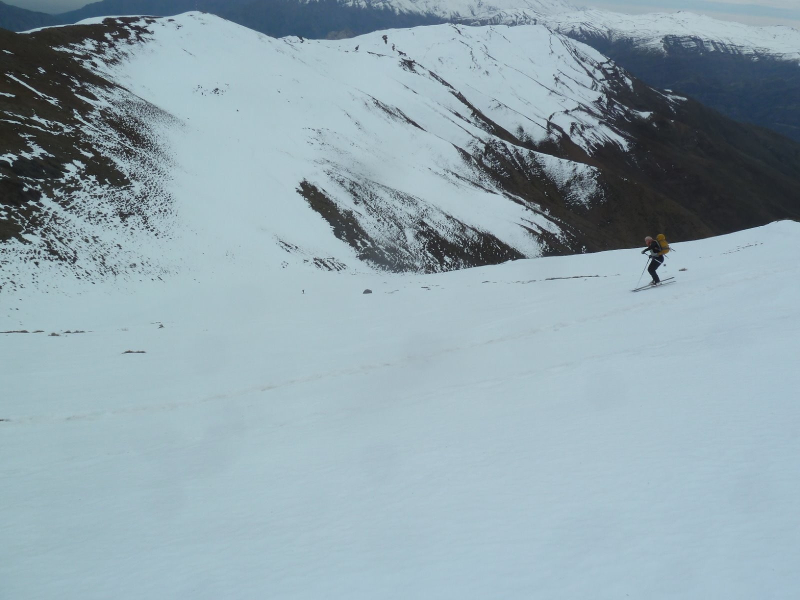 Didier en cours de descente