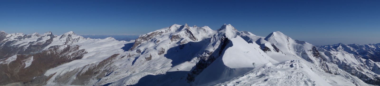 Panorama secteur Mont-Rose