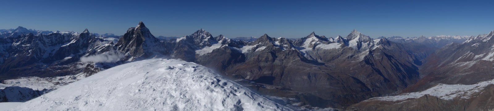 Panorama secteur Cervin