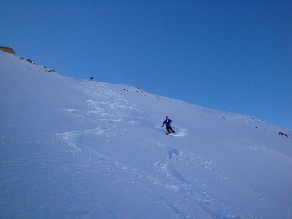 Début Merbeley, du très bon ski