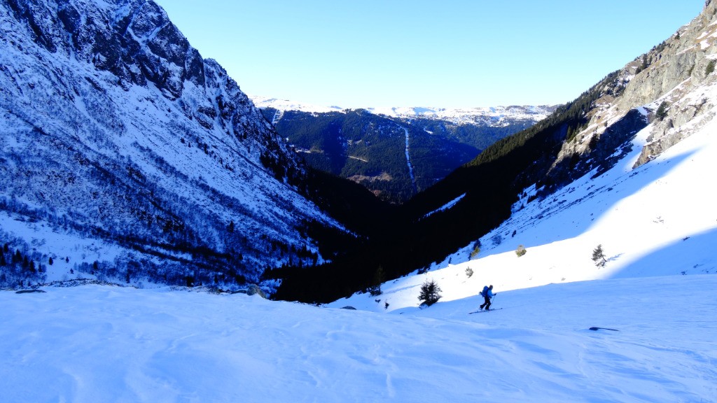 on remonte vers le col du Tepey