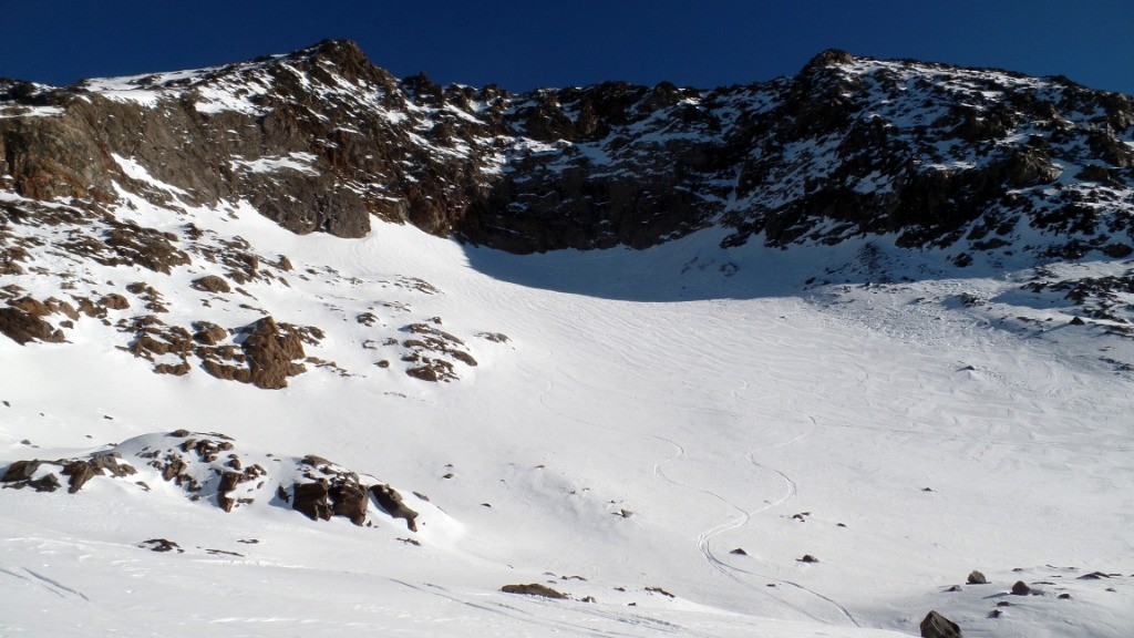 #2 descente sous le col du Milieu descente sous le col du Milieu