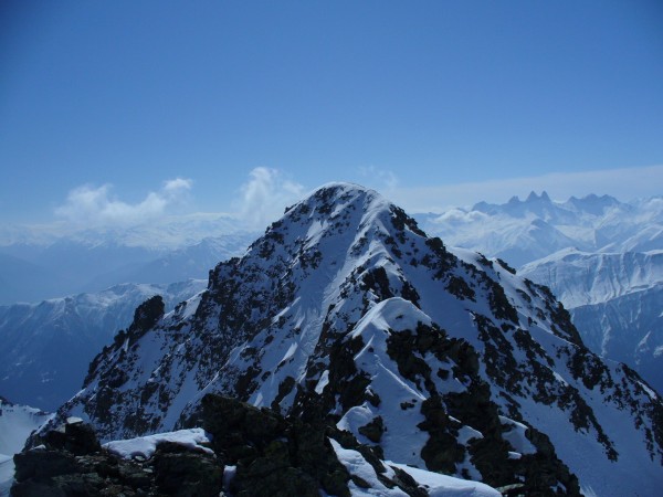 Villonet : La Pointe du Villonet depuis l'Aup du Pont.