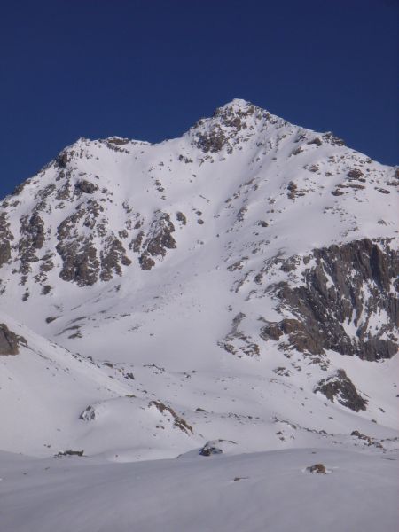 Rocca Blanca : Face NO, 4.3 du sommet, faudra aussi revenir