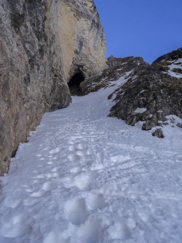 la rampe d'acces au chourum
