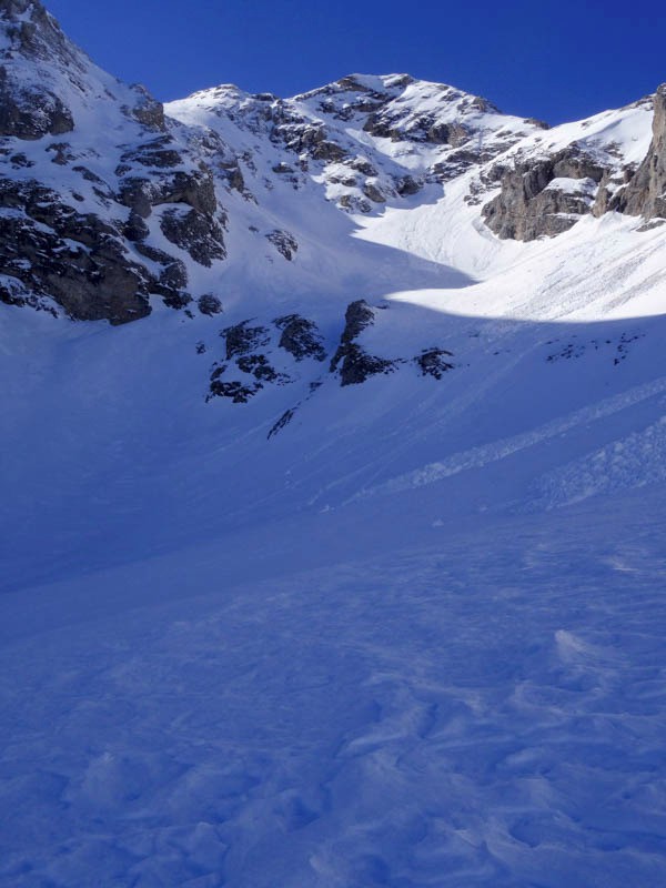 le vallon devant Beaume noire
