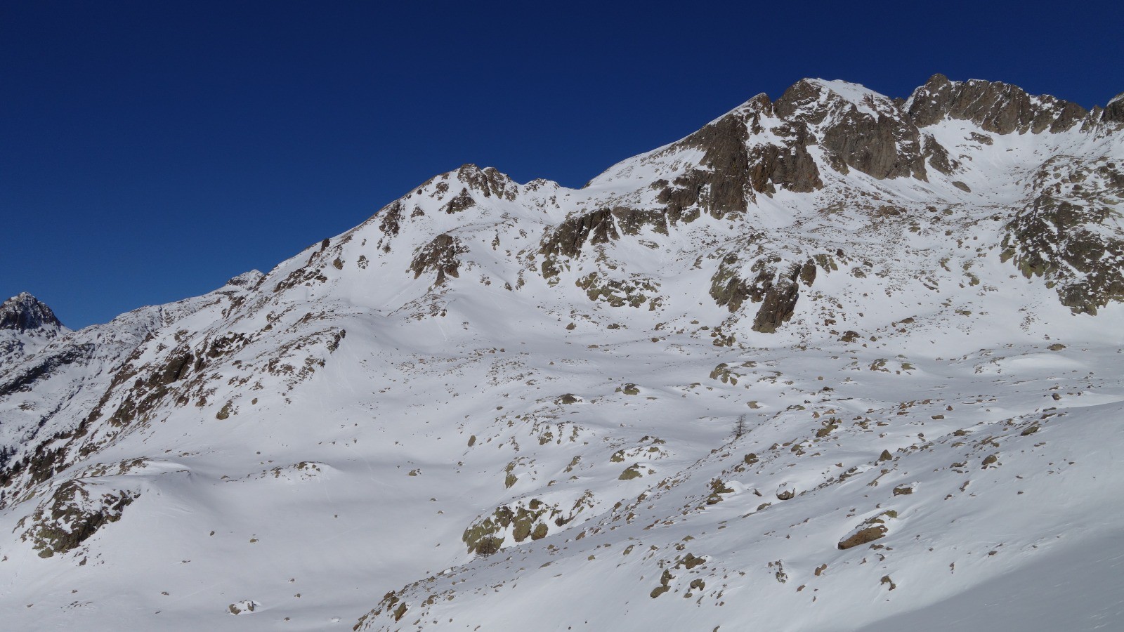 Cime de Trécolpas et son antécime