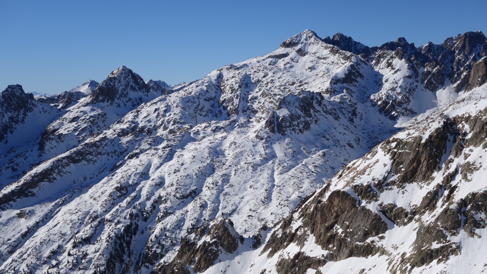 La Tête de la Ruine pas assez enneigée pour être skiée