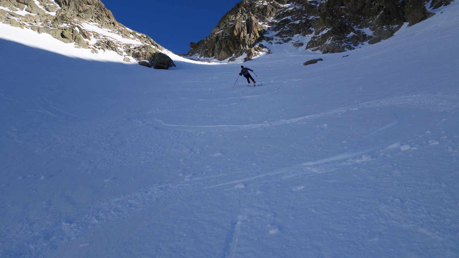 Bonne neige dans ce vallon froid