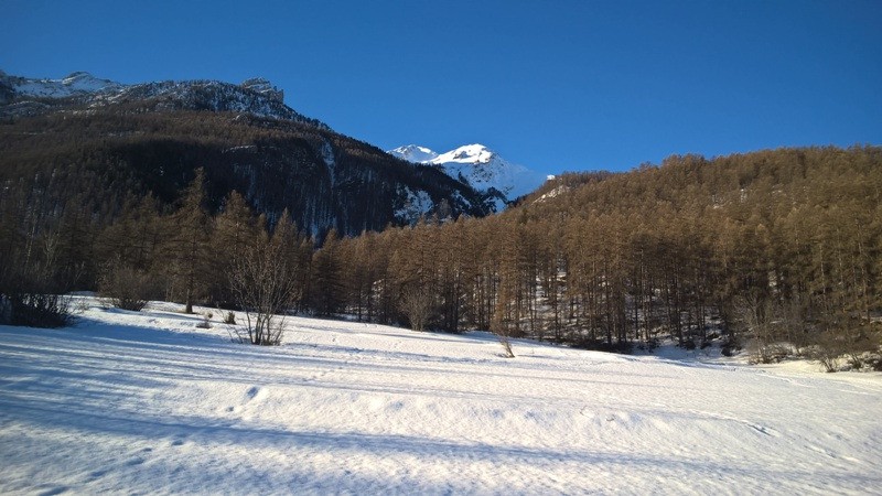 Au départ des Guibertes - Torrent de Chanteloube