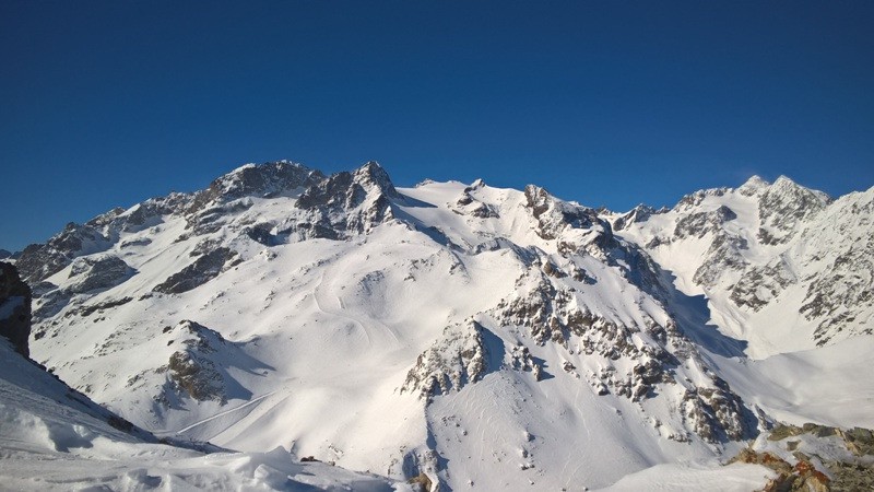 Vue sur le Dôme de Monêtier