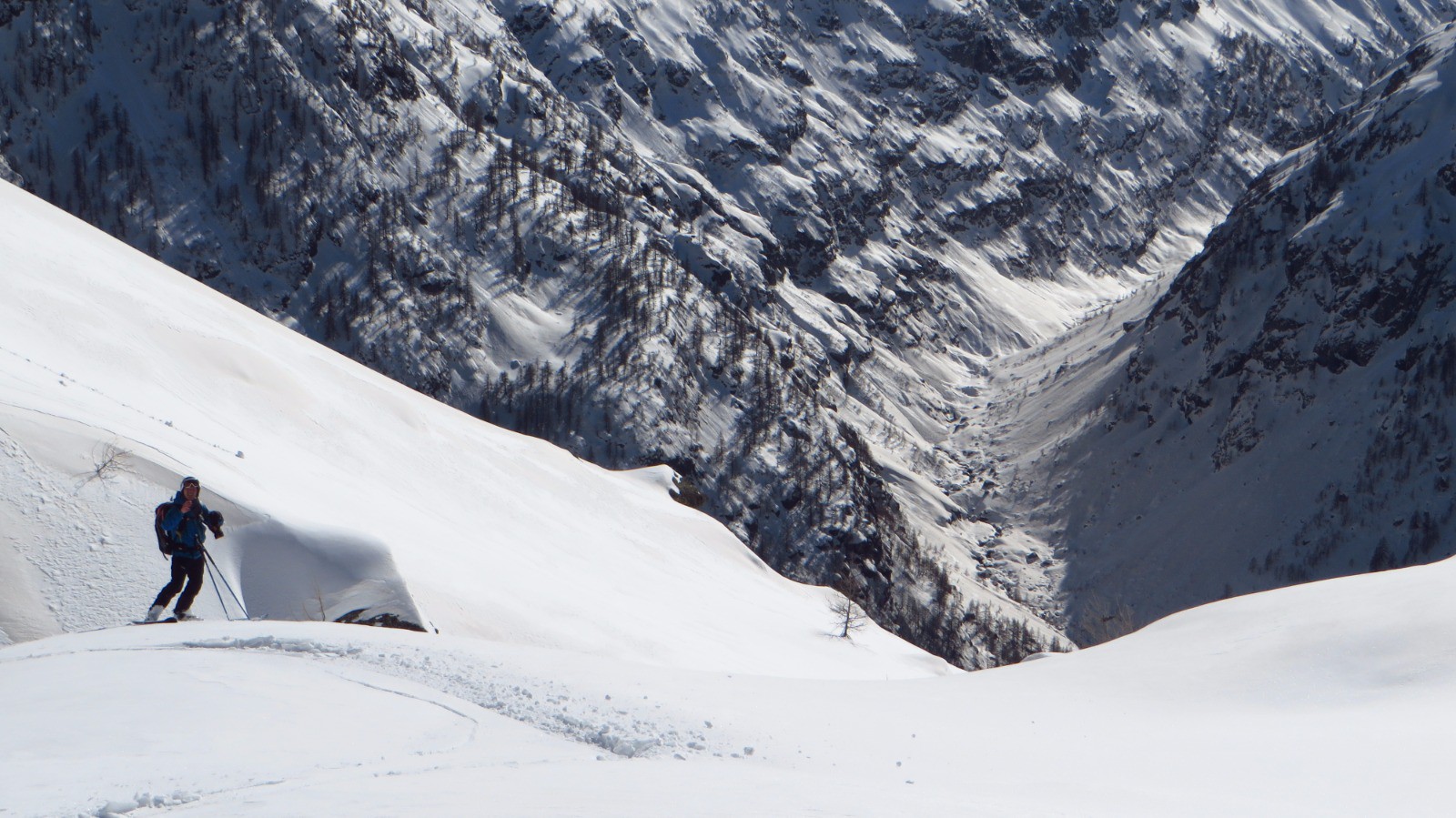 Vallon du Riou de la Garpa, au dessus d'Entre les Aygues.