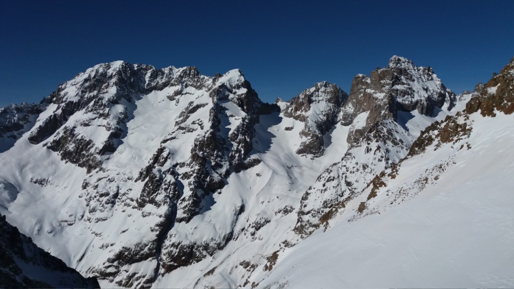 Ailefroide, Col du Glacier noir, Coup de Sabre