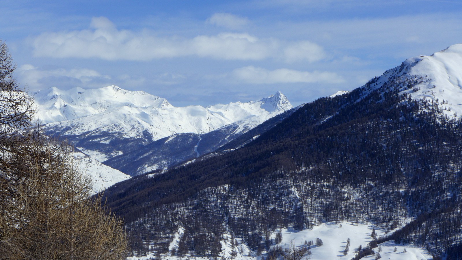 Bric Bouchet: la neige est enfin là !