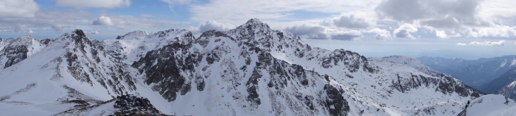 Panorama sur la Cime du Diable