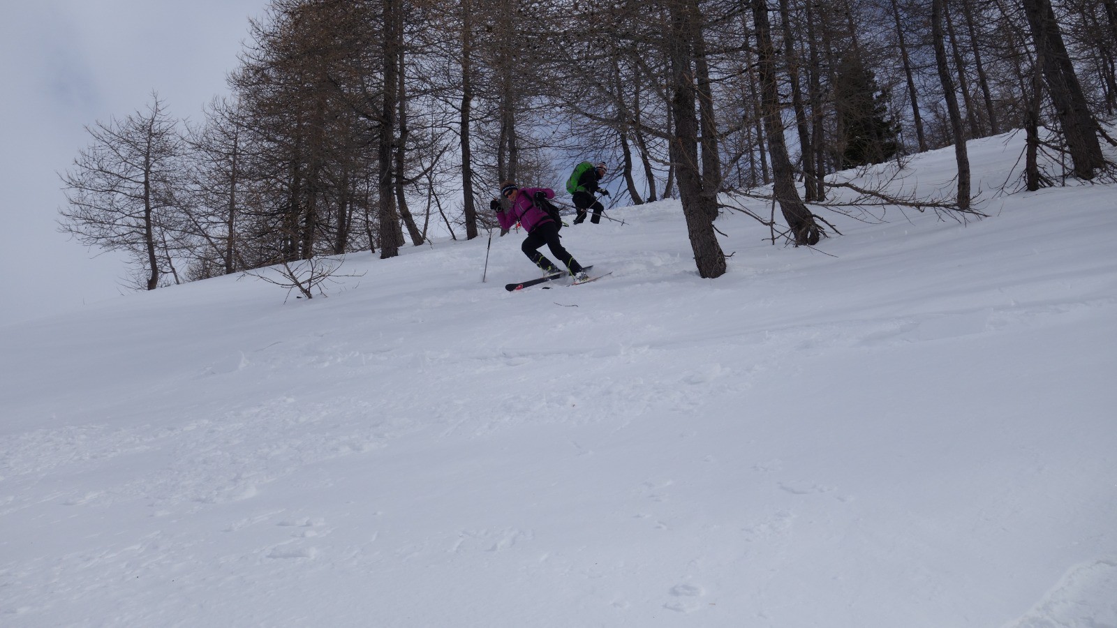 La suite de la descente