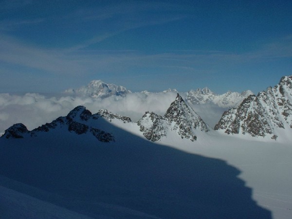 Mont Blanc : La vue est magnifique de tous les côtés.