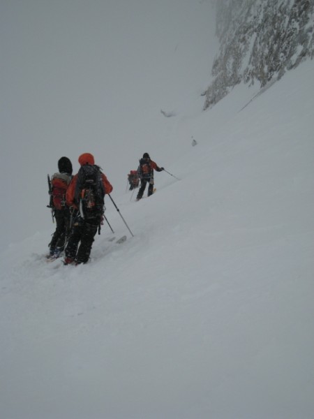 Traversée : Avant le déclenchement de la plaque.