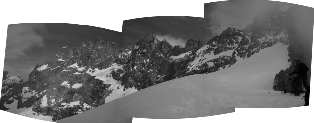 Panoramique : Depuis le Col du Pavé