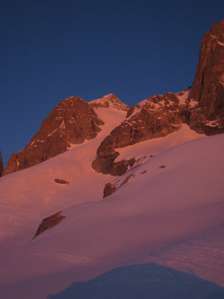 Grande Ruine : Lever de soleil aussi.