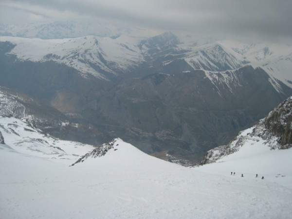 Glacier du Tabuchet : Glace