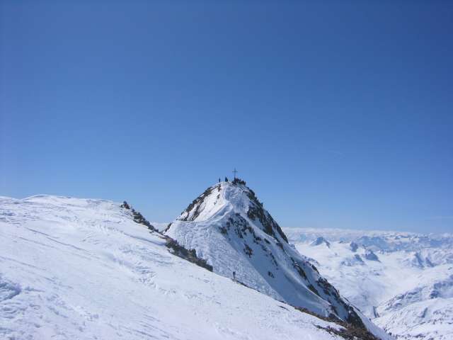 #18 Sommet nord du Wild Spitze : Là, c Sommet nord du Wild Spitze : Là, c'est bcp plus tranquille