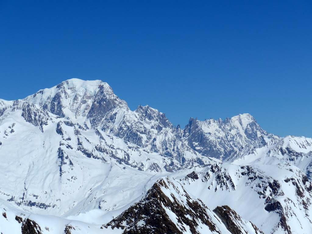 Mt Blanc et Jorasses