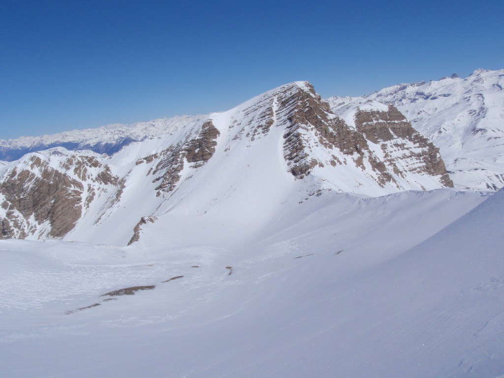 La barre de la Pisse-couloir Lalatcha