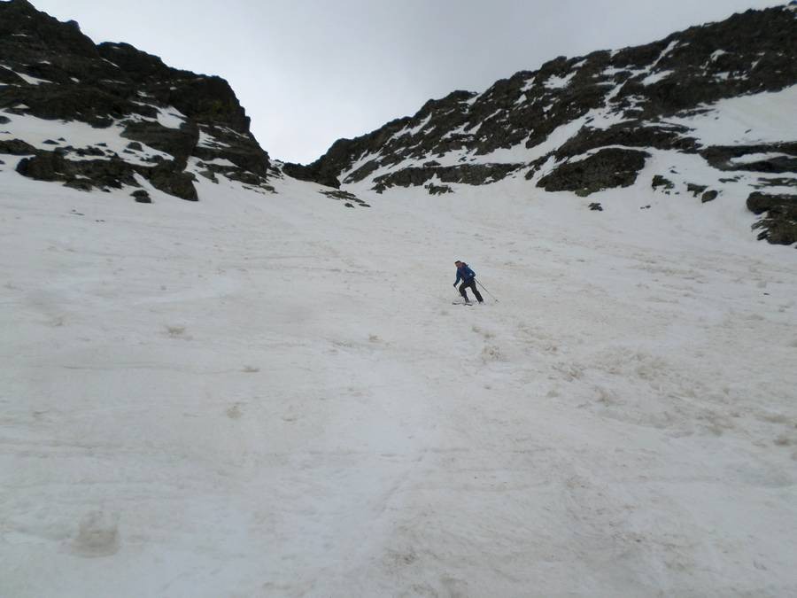 Descente couloir Van vers Sorbier